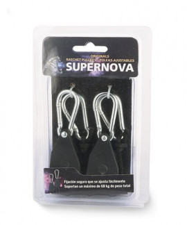 Poleas Supernova 1/8 (pareja) max 68 Kg